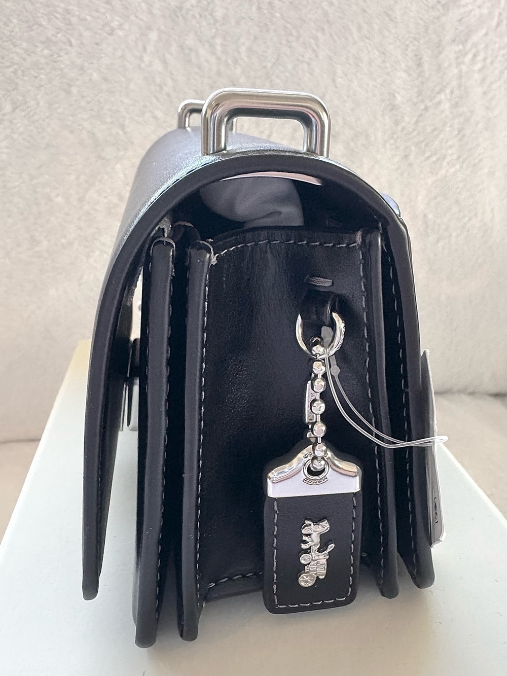 NWT Coach Bandit Crossbody Black Leather CD724 - Picture 11 of 15